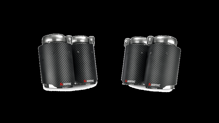 Photo of Akrapovic Tailpipe Set Carbon (F80) for the BMW M3 - Image 1