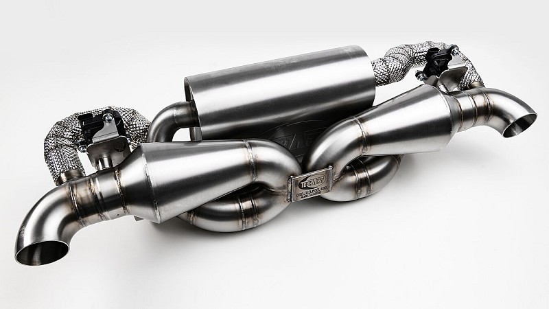 Photo of Techart sports exhaust system for the Porsche 992 Turbo/S - Image 2