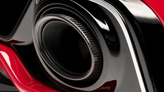 Photo of Techart carbon tailpipe trims for the Porsche 992 Turbo/S - Image 2