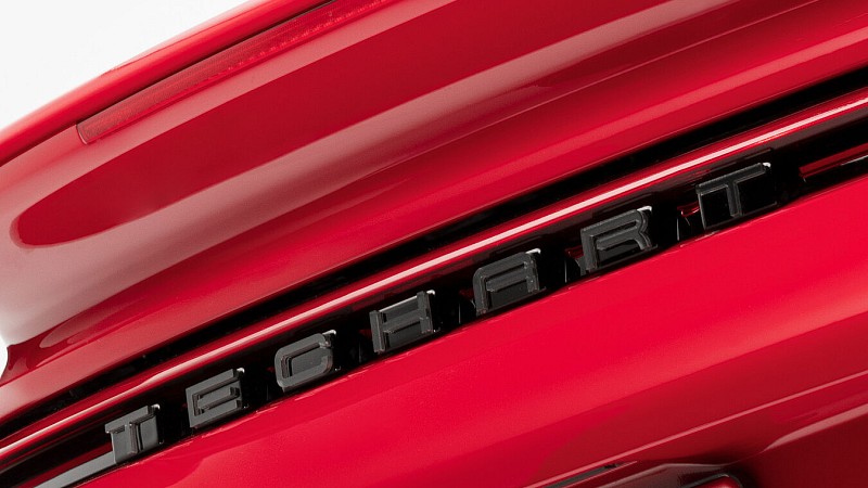 Photo of Techart lettering for the Porsche 992 Turbo/S - Image 2