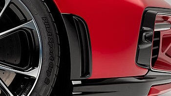 Photo of Techart front air outlet grille for the Porsche 992 Turbo/S - Image 2