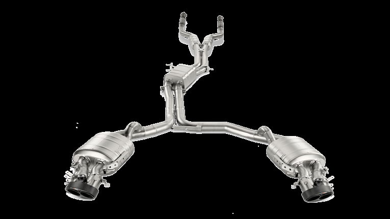 Photo of Akrapovic Evolution Line Titanium Exhaust (C7) for the Audi RS6 C7 (2013-2018) - Image 1