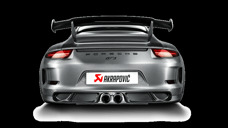 Photo of Akrapovic Slip-On Line Titanium Exhaust for the Porsche 991 (Mk I) GT3/GT3 RS - Image 3