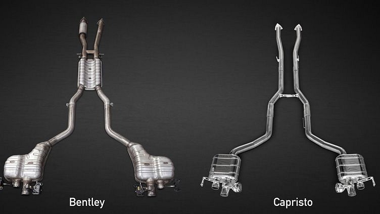 Photo of Capristo Continental GT V8 (+S) Exhaust for the Bentley Continental GT (2003-2018) - Image 3