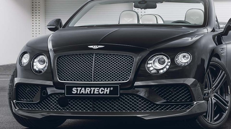 Photo of Startech Carbon front skirt add-on part for the Bentley Continental GTC - Image 1