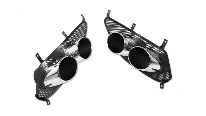 Photo of Novitec TAILPIPES (SET OF 2) WITH NEW MESH-INSERT for the Ferrari Roma - Image 1