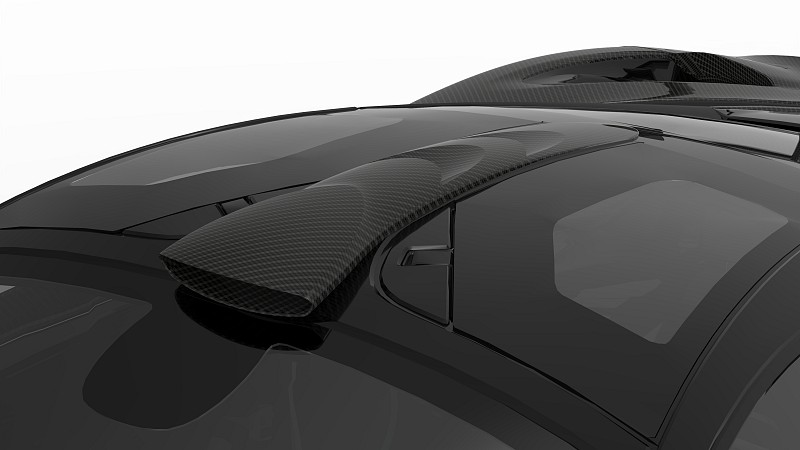 Photo of 1016 Industries Carbon Roof Scoop for the McLaren 720S Coupe/Spider - Image 1