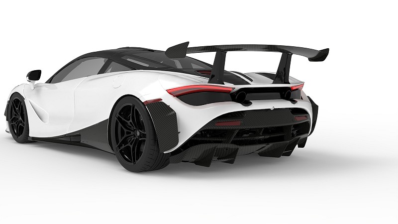 Photo of 1016 Industries Carbon Fixed Rear Wing (V2) for the McLaren 720S Coupe/Spider - Image 2