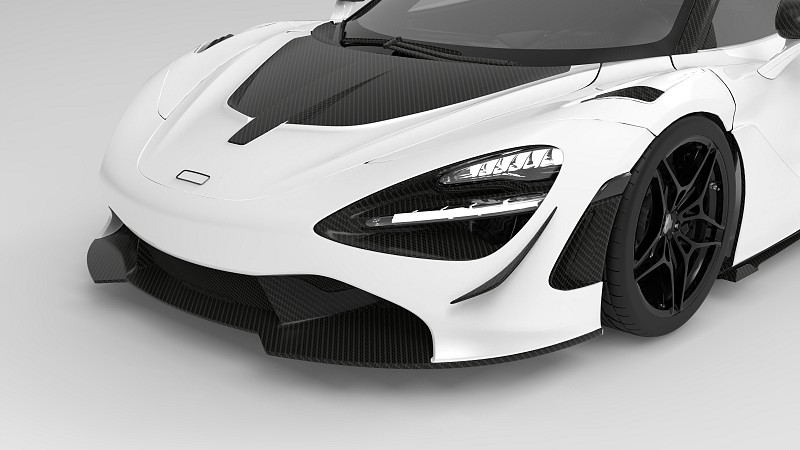 Photo of 1016 Industries Carbon Front Bumper (V2) for the McLaren 720S Coupe/Spider - Image 1