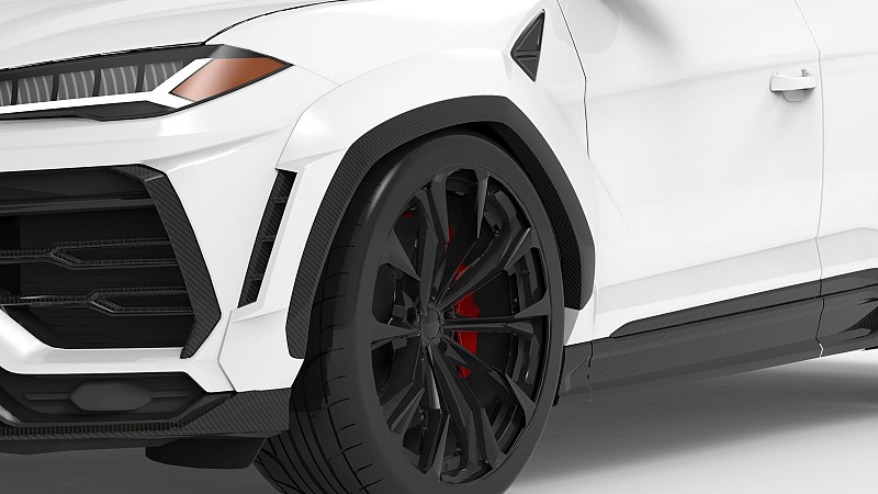 Photo of 1016 Industries Carbon Fender Arch Set for the Lamborghini Urus/Urus S - Image 1