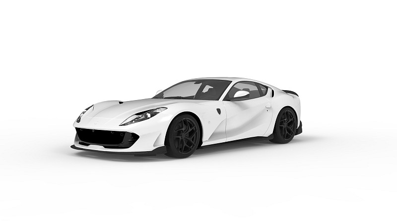 Photo of 1016 Industries Carbon Front Aero Lip for the Ferrari 812 Superfast/GTS - Image 4