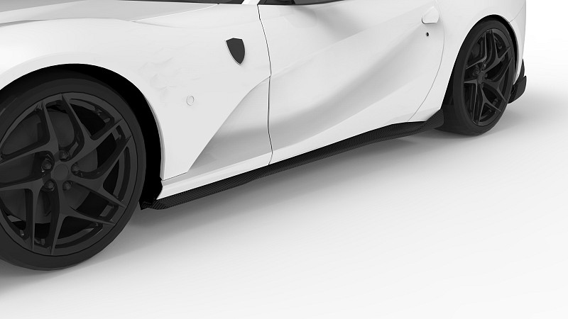 Photo of 1016 Industries Carbon Side Skirts for the Ferrari 812 Superfast/GTS - Image 2